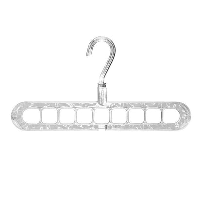 🧺 Foldable 9-Hole Rotating Space-Saving Clothes Hanger ✨