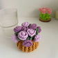 🌹 Handmade Crochet Rose Trivet & Coaster for a Cozy Tabletop Touch