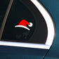 🎅🚗Christmas Santa Hat Car Badge Sticker