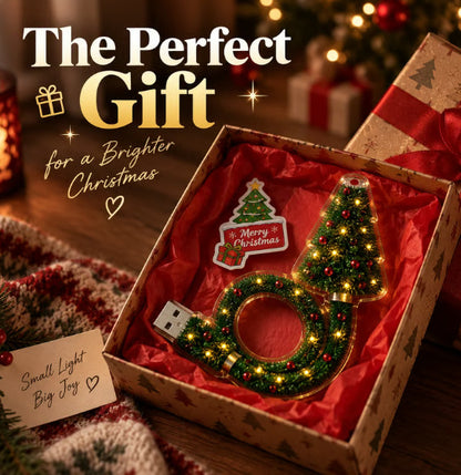 🎄 Creative Christmas Tree USB Projector Light