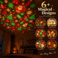 🎄 Creative Christmas Tree USB Projector Light