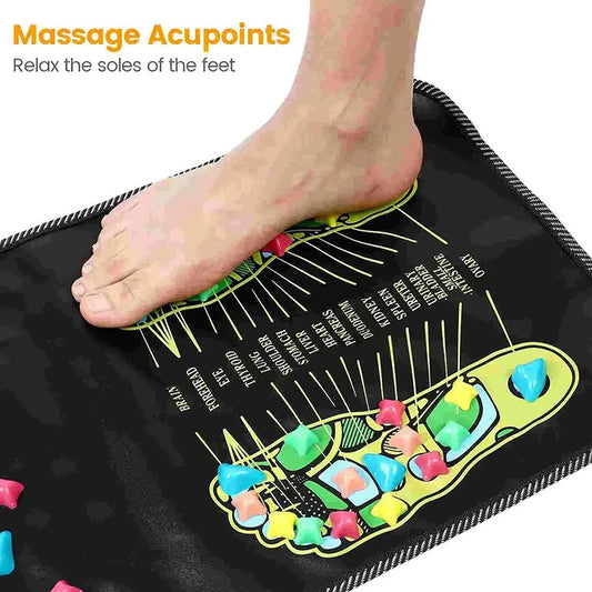 🦶 Pebble Foot Massage Mat for Daily Relaxation