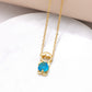 ❤️ Gold-Plated Heart Zircon Pendant Necklace – A Little Sparkle, A Lot of Meaning✨