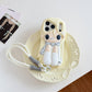✨Cartoon Angel Wings Girl iPhone Case | Cute Shockproof Protective Phone Cover