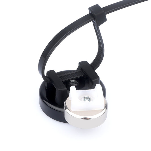 🧲✨ Magnetic Cable Tie Holder – Strong Magnet for Easy Wire Organization