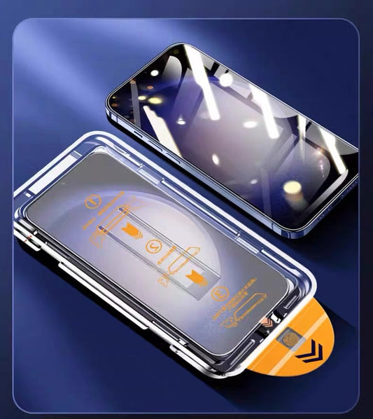 📱 Stofvrije screenprotector van gehard glas