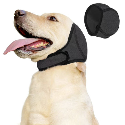 🐶 Calming Dog Ear Cover – Noise-Reducing &amp; Weather-Resistant Head Wrap