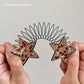 ✨ Rhinestone Star Hair Comb