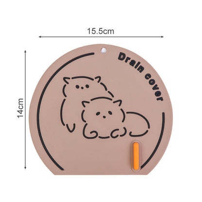 🦊 Afvoerafdekking met Vossenmotief – Minder Nare Geurtjes, Meer Comfort! 🚿✨