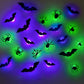 🕷️🦇💡 3D LED Halloween Decorations – Spooky Party Atmosphere