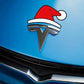 🎅🚗Christmas Santa Hat Car Badge Sticker