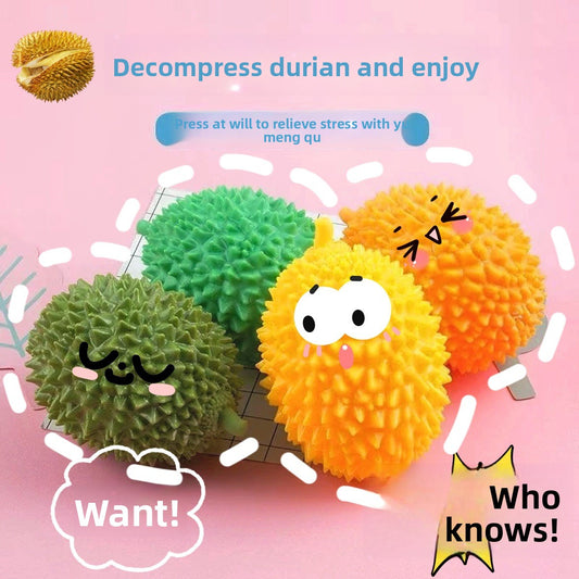 🥭 Fake Durian Stress Relief Toy The Funniest Little Stress Reliever You'll Ever Squeeze!