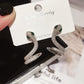 🐍 Sparkling Snake Ear Cuff Earrings – Unique Statement Jewelry with Zircon Accents