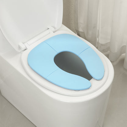 🚽 Foldable Kids Travel Toilet Seat – Non-Slip Portable Potty Seat