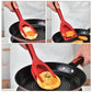 🍳✨ 2-in-1 Keukentang & Spatel – Hittebestendig Nylon Kookgerei