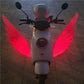 🏍️✨ Luzes LED para Mota «Asas de Anjo» – Iluminação Decorativa