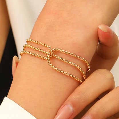 ✨ Minimalist Trendy Bracelet For Women The Everyday Bracelet That Completes Every Look 💖 Simple. Elegant. Effortlessly Stylish