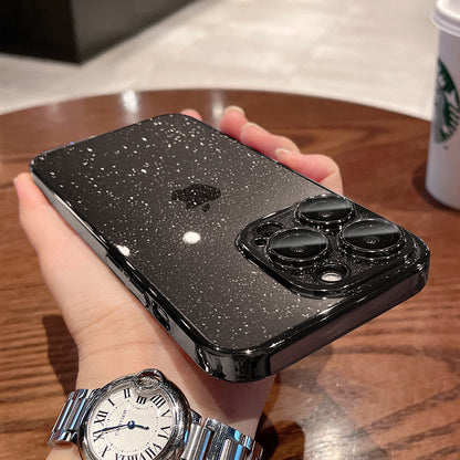 ✨Electroplated Glitter Clear Phone Case with Camera Protection