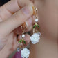🌸 Camellia Pearl Earrings — Timeless French Elegance For Every Occasion