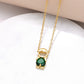❤️ Gold-Plated Heart Zircon Pendant Necklace – A Little Sparkle, A Lot of Meaning✨