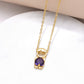 ❤️ Gold-Plated Heart Zircon Pendant Necklace – A Little Sparkle, A Lot of Meaning✨