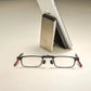 👓Opvouwbare leesbril met plakstrip – Draagbare bril in telefoonhoes