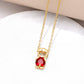 ❤️ Gold-Plated Heart Zircon Pendant Necklace – A Little Sparkle, A Lot of Meaning✨