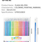 ✨ 18-Color Glitter Gel Pens for Journaling, Crafts & Creative Writing