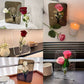 Acrylic photo frame vase 2026 transparent table decor flowers hydroponics living room