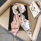 🌷 Polka Dot Silk Scarf Ribbon for Hair, Bags, Neckwear & Chic Styling