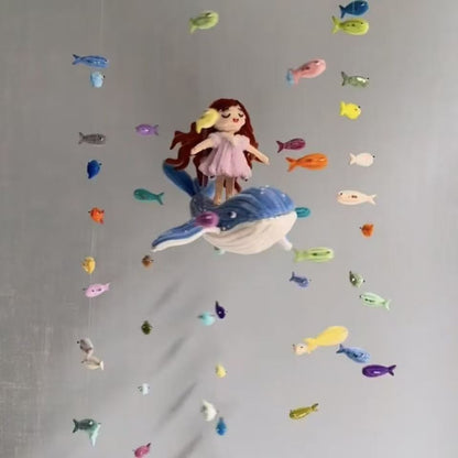 🐠 DIY Oceaanwindgong – Creëer Je Eigen Kleurrijke Onderwaterwereld! 🌊✨