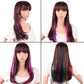 ✨ Colorful Laser Hair Tinsel BB Clips – Rainbow Metallic Hair Extensions