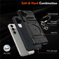 📱🛡️ Magnetic Card Holder Phone Case – Shockproof Protective Cover