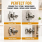 🔧Short Expansion Screw Kit for Cabinet Hinge Repair