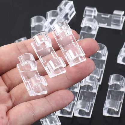 🔌✨No-Drill Adhesive Cable Clips