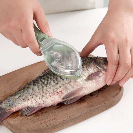 🐟🔪Fish Scale Remover with Cover