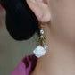 🌸 Camellia Pearl Earrings — Timeless French Elegance For Every Occasion