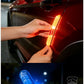 ☀️ Solar Car LED Warning Light – Rear Window Safety & Decorative Light
