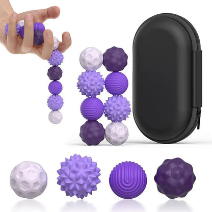 Silicone Fidget Ball Set for Relaxation