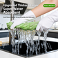 🧽 Tear-Off Kitchen Cleaning Cloths – Reusable Microfiber Dish Towels