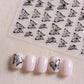 🦋 Hollow Butterfly Vein Nail Art Stickers Delicate Butterfly Details for Effortlessly Beautiful Nails
