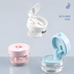 🦷 Portable Retainer Case with Cleaning Brush and Organized Storage ✨