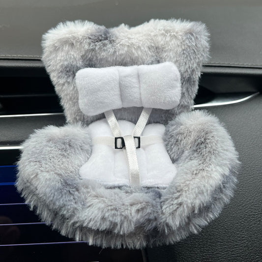 🐹🚗 Mini Autostoeltje voor Auto – Schattige Ventilatieaccessoire