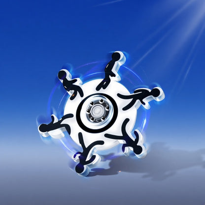 🌀🏃 Bewegende Vinger Spinner – Optische Illusie & Fidget Speelgoed