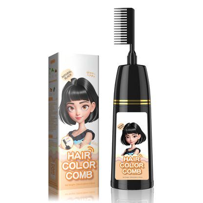 🖤✨ One-Step Hair Color – Easy Gray Coverage at Home