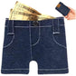 👖 2026 Mini Denim Portemonnee 👖💙 Opvouwbaar muntvakje & kaarthouder