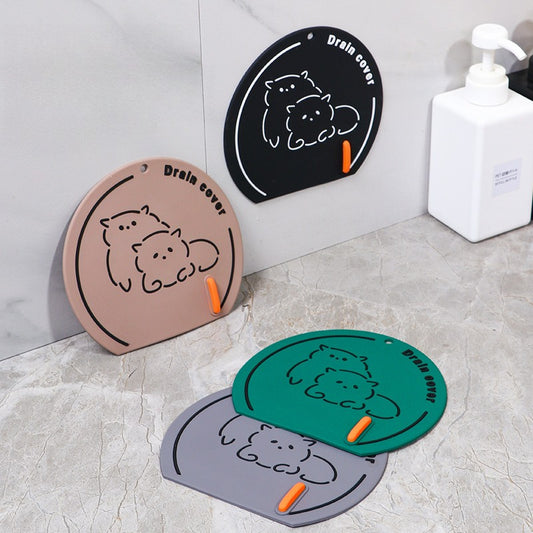 🦊 Afvoerafdekking met Vossenmotief – Minder Nare Geurtjes, Meer Comfort! 🚿✨