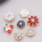 ✨Pearl Rhinestone Clothing Brooch Button