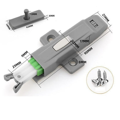🏠🚪Push-to-Open Cabinet Door Catch🔧