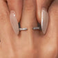 💍✨ 3-in-1 Sparkling Stackable Ring – Square Crystal Statement Ring